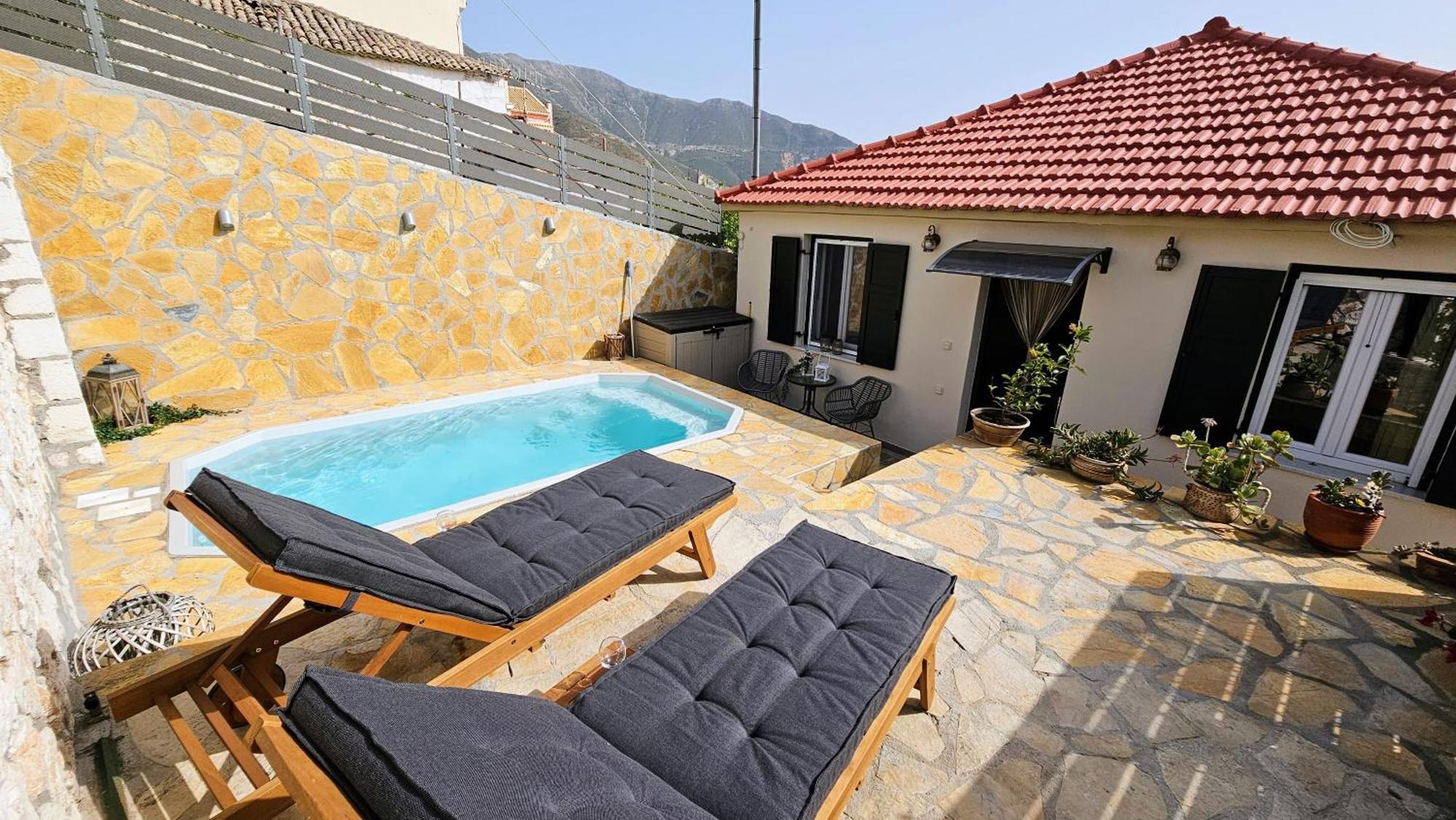 Villa Apoplous With Pool Ászosz Kültér fotó